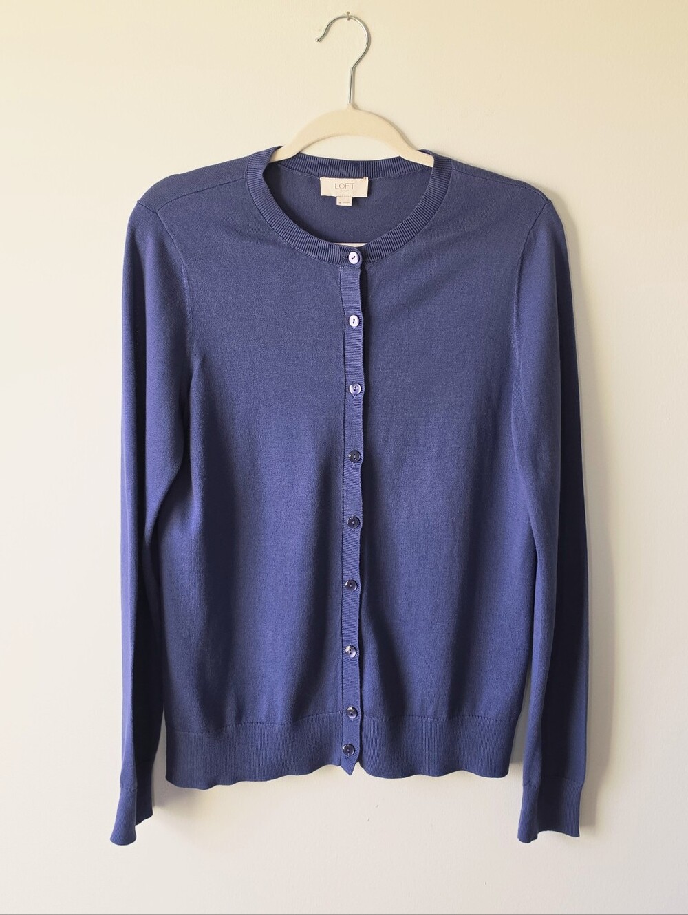 LOFT Periwinkle Cardigan Sweater